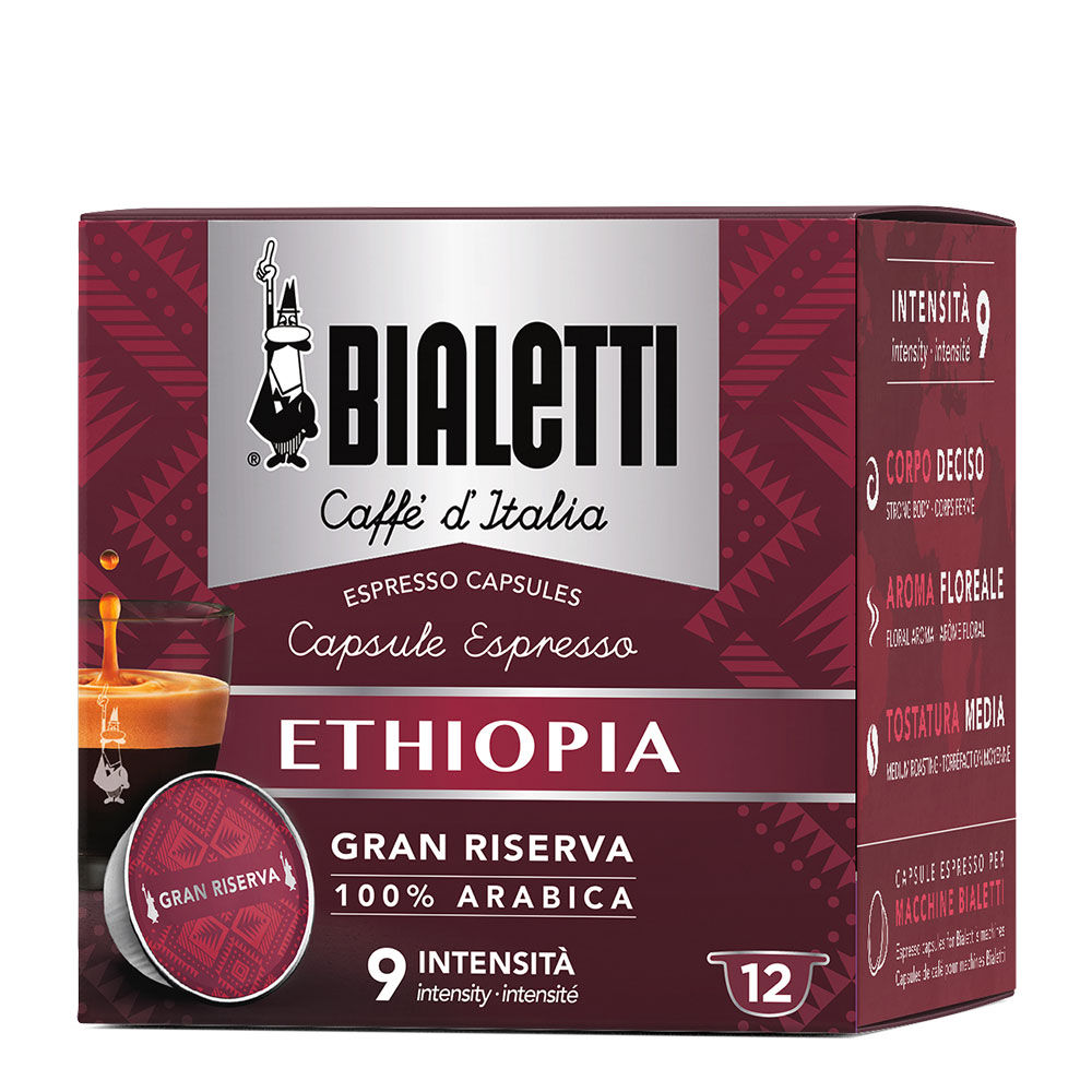 Купить Кофе Bialetti Ethiopia в капсулах для кофемашин 12 шт, Bialetti ...